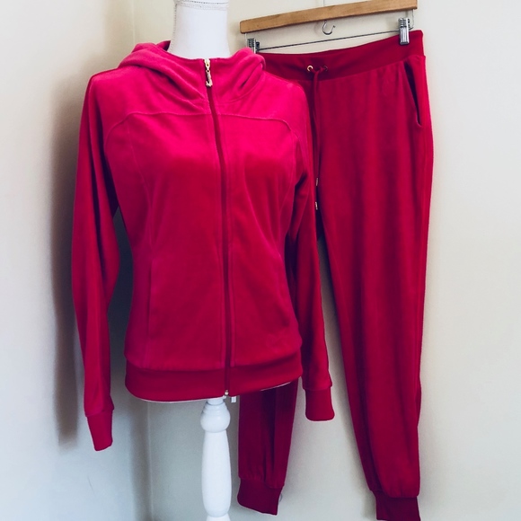 velour leisure suit